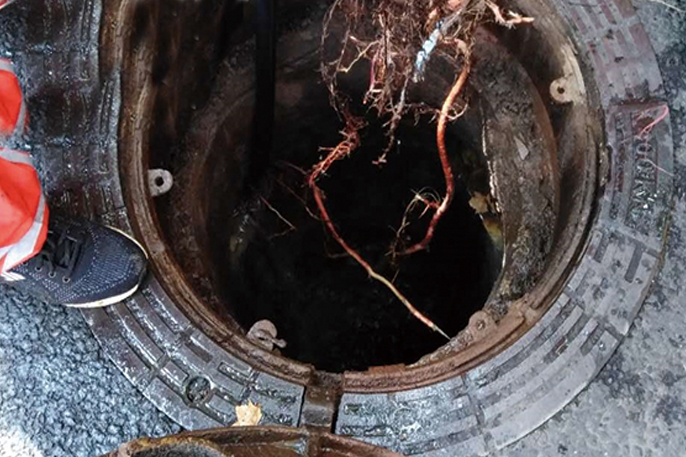 向阳街道管道预处理